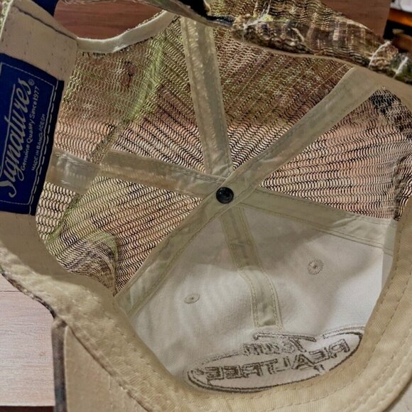 Mens Team Realtree Signature Camo Mesh Trucker Cap Adjustable Outdoor Hunt Hat - Picture 3 of 14